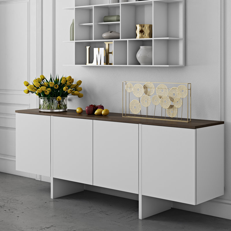 Ebern Designs Reage 200Cm Wide Sideboard Wayfair.co.uk